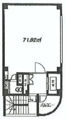プリオール三信ビルの基準階図面