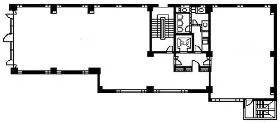 HIサンロード原宿ビルの基準階図面