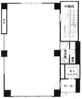 千代田三義ビルの基準階図面