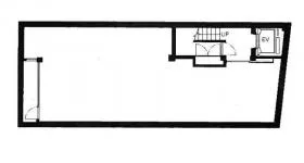 アデッソ西麻布ビルの基準階図面