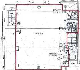 石川ビルの基準階図面