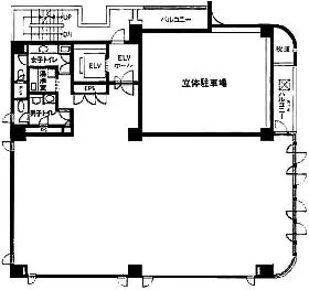 ダヴィンチ北新宿の基準階図面