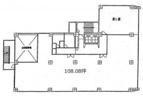 湯島ビルヂングの基準階図面