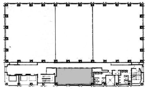 イタリア文化会館 3F 18.21坪（60.19m<sup>2</sup>） 図面