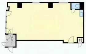 本八幡駅西口ビルの基準階図面