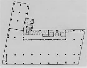 榮太楼ビルの基準階図面