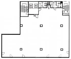 インテリックス新横浜ビルの基準階図面