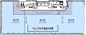 日本橋日銀通りビルの基準階図面