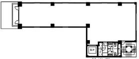 ザイマックス神谷町(旧:大手町建物神谷町)ビルの基準階図面