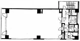 アポテックビルの基準階図面