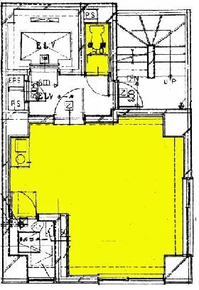 シグマ浜松町ビルの基準階図面