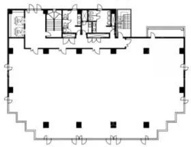 成田TTビルの基準階図面