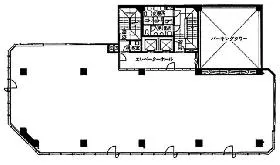 DIK麹町ビルの基準階図面