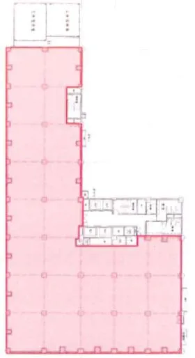 京急第10ビルの基準階図面