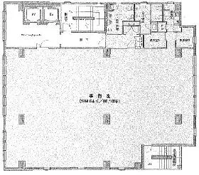 昭和ビルの基準階図面