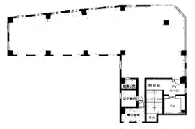 松亀センタービル2の基準階図面