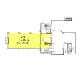 北浦和第2大栄ビルの基準階図面