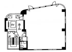 松本ビルの基準階図面