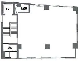 麹町田村ビルの基準階図面