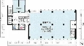 イマス西新宿第一(フジ・エステイト新宿第1)ビルの基準階図面