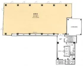 KDX大宮ビルの基準階図面
