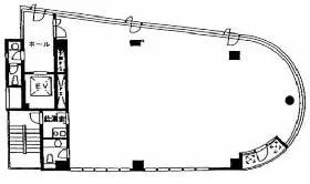 サンポウ水道橋ビルの基準階図面