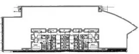 ミューザ川崎セントラルタワーの基準階図面