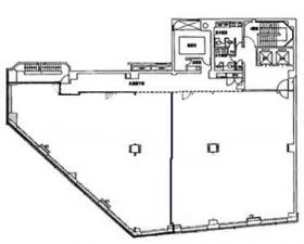 メットライフ川崎ビルの基準階図面
