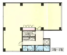 新日本ビルディング赤坂の基準階図面