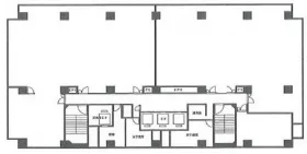 ヨコハマポートサイドビルの基準階図面