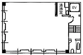 ミツヤ第3ビルの基準階図面
