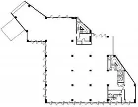 崎陽軒ビルヨコハマ・ジャスト1号館の基準階図面