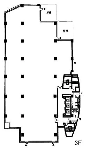 光陽ビルの基準階図面