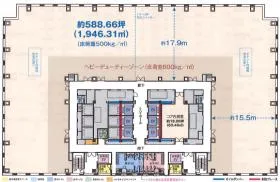 大崎ブライトタワーの基準階図面