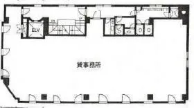 長谷川ビルの基準階図面