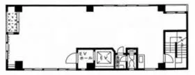 大島ビルの基準階図面