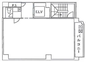 ウィンド恵比寿ビルの基準階図面