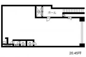 D5ビルの基準階図面