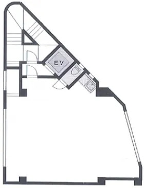 太湖ビルの基準階図面