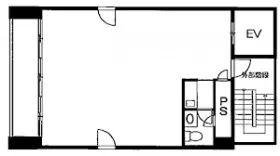 第一浜松町ビルの基準階図面