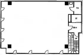 ホーク南青山の基準階図面
