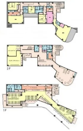 Barbizon80ビルの基準階図面