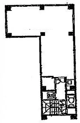 ソカロアキバビルの基準階図面