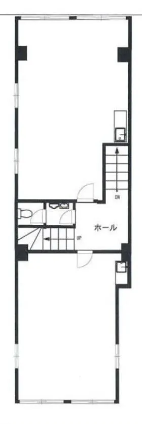 神田司町ビルの基準階図面