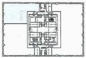 海老名プライムタワービルの基準階図面