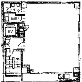 麹町保坂ビルの基準階図面