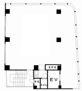 第3日東ビルの基準階図面