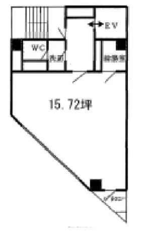 プルミエ麹町ビルの基準階図面