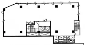 第3山田ビルの基準階図面