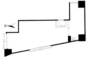 フィールド高輪ビルの基準階図面